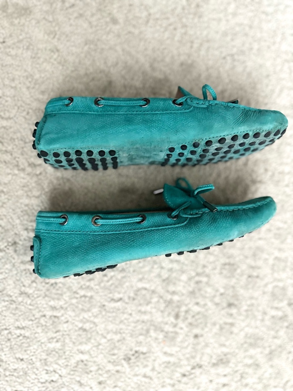 Tod's Suede driving Moccasins - Picture 5 of 8